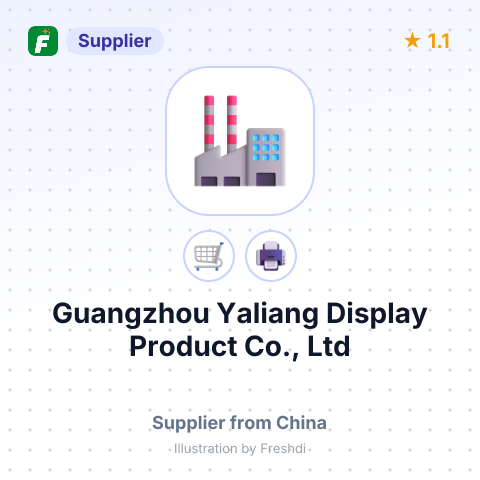 Guangzhou Yaliang Display Product Co., Ltd – summary card, no photo uploaded yet