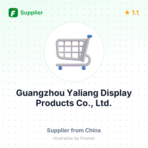 Guangzhou Yaliang Display Products Co., Ltd. – summary card, no photo uploaded yet