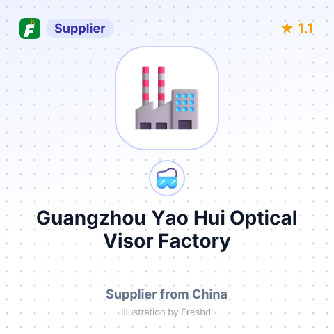 Guangzhou Yao Hui Optical Visor Factory – summary card, no photo uploaded yet