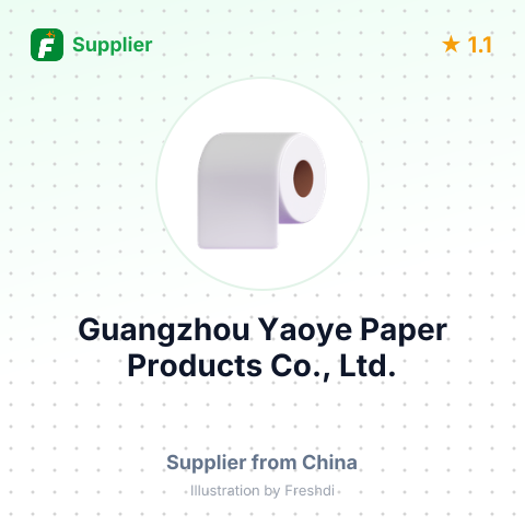 Guangzhou Yaoye Paper Products Co., Ltd. – summary card, no photo uploaded yet