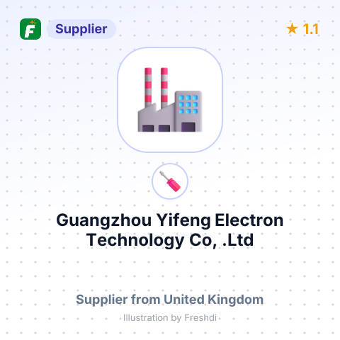 Guangzhou Yifeng Electron Technology Co, .Ltd – summary card, no photo uploaded yet
