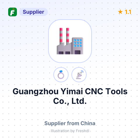 Guangzhou Yimai CNC Tools Co., Ltd. – summary card, no photo uploaded yet