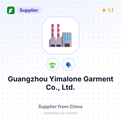 Guangzhou Yimalone Garment Co., Ltd. – summary card, no photo uploaded yet