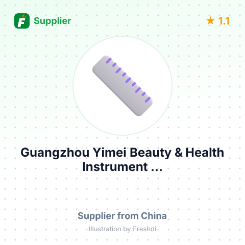 Guangzhou Yimei Beauty & Health Instrument ... – summary card, no photo uploaded yet