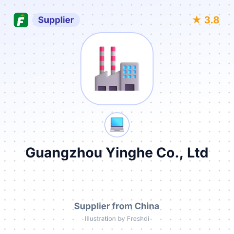 Guangzhou Yinghe Co., Ltd – summary card, no photo uploaded yet