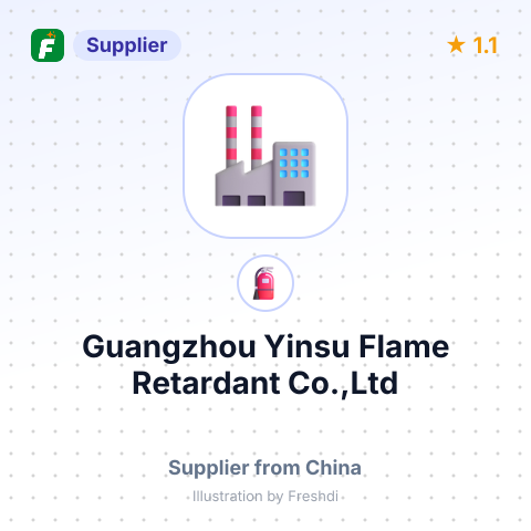 Guangzhou Yinsu Flame Retardant Co.,Ltd – summary card, no photo uploaded yet