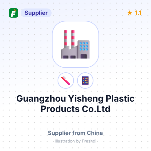 Guangzhou Yisheng Plastic Products Co.Ltd – summary card, no photo uploaded yet