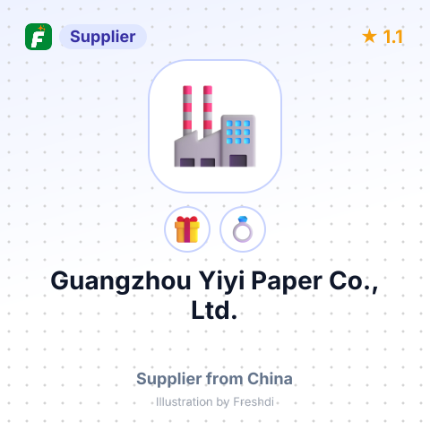 Guangzhou Yiyi Paper Co., Ltd. – summary card, no photo uploaded yet