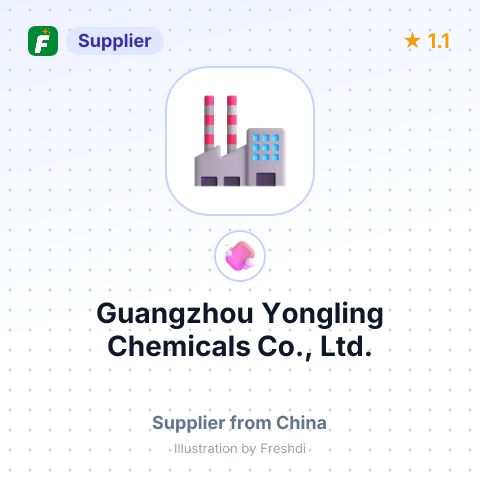 Guangzhou Yongling Chemicals Co., Ltd. – summary card, no photo uploaded yet
