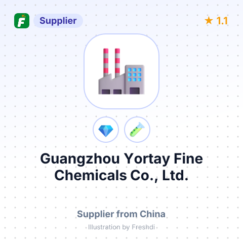 Guangzhou Yortay Fine Chemicals Co., Ltd. – summary card, no photo uploaded yet