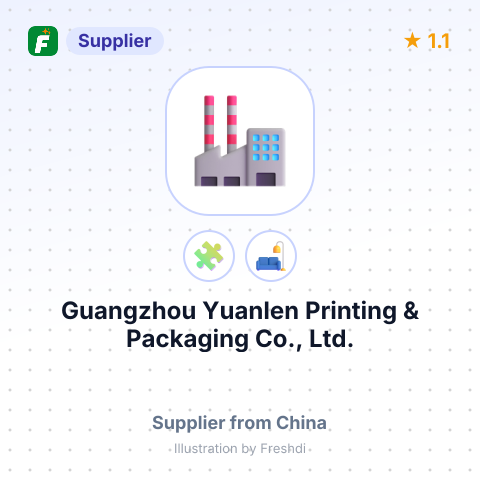 Guangzhou Yuanlen Printing & Packaging Co., Ltd. – summary card, no photo uploaded yet