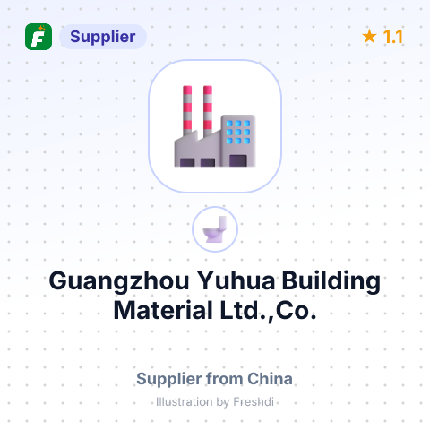 Guangzhou Yuhua Building Material Ltd.,Co. – summary card, no photo uploaded yet