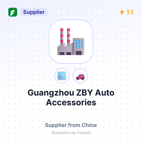 Guangzhou ZBY Auto Accessories – summary card, no photo uploaded yet