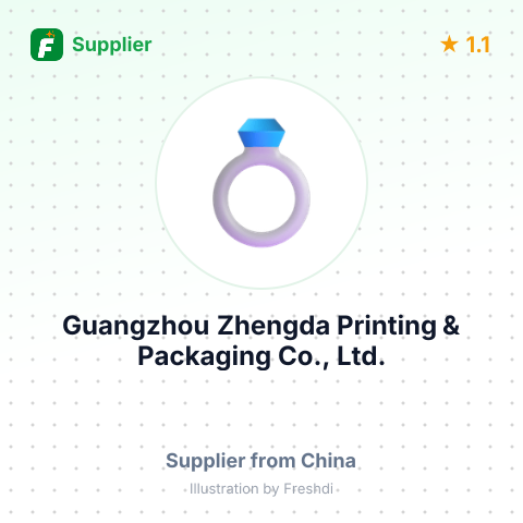 Guangzhou Zhengda Printing & Packaging Co., Ltd. – summary card, no photo uploaded yet