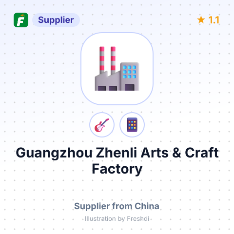Guangzhou Zhenli Arts & Craft Factory – summary card, no photo uploaded yet