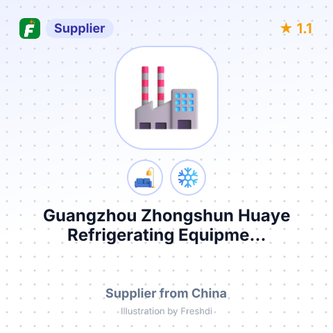 Guangzhou Zhongshun Huaye Refrigerating Equipme... – summary card, no photo uploaded yet