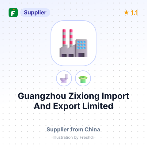 Guangzhou Zixiong Import And Export Limited – summary card, no photo uploaded yet