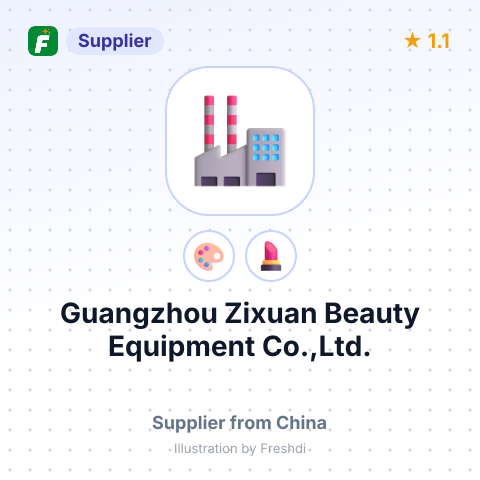Guangzhou Zixuan Beauty Equipment Co.,Ltd. – summary card, no photo uploaded yet