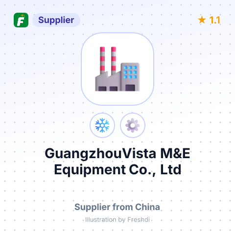 GuangzhouVista M&E Equipment Co., Ltd – summary card, no photo uploaded yet