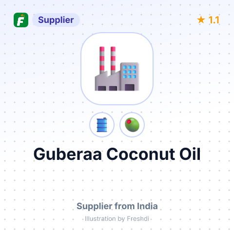 Guberaa Coconut Oil – summary card, no photo uploaded yet