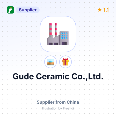Gude Ceramic Co.,Ltd. – summary card, no photo uploaded yet