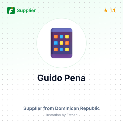 Guido Pena  – summary card, no photo uploaded yet