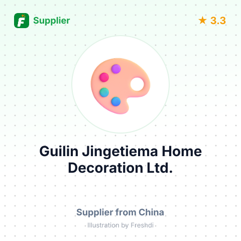 Guilin Jingetiema Home Decoration Ltd. – summary card, no photo uploaded yet