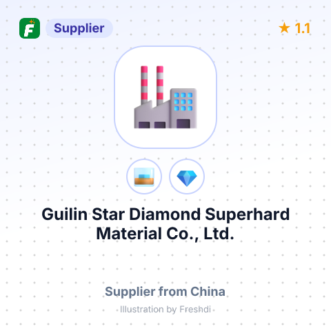 Guilin Star Diamond Superhard Material Co., Ltd. – summary card, no photo uploaded yet