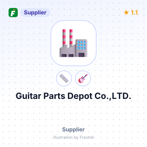 Guitar Parts Depot Co.,LTD. – summary card, no photo uploaded yet