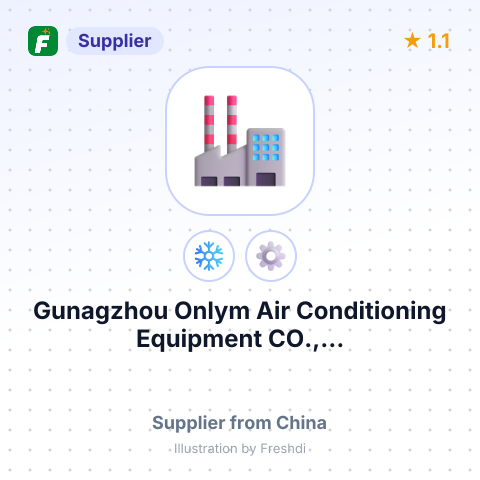 Gunagzhou Onlym Air Conditioning Equipment CO.,... – summary card, no photo uploaded yet