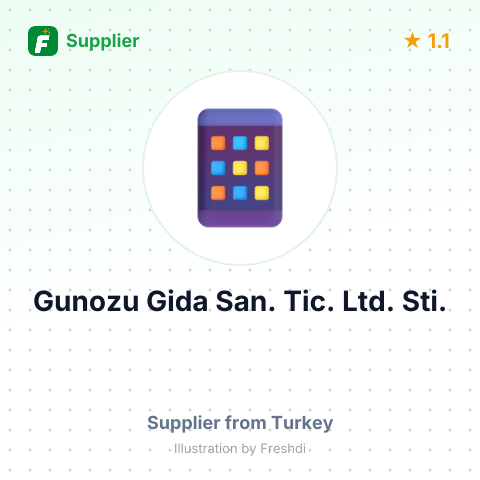 Gunozu Gida San. Tic. Ltd. Sti.  – summary card, no photo uploaded yet