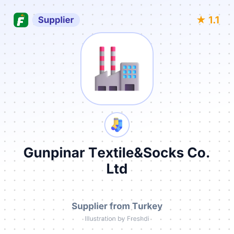 Gunpinar Textile&Socks Co. Ltd – summary card, no photo uploaded yet