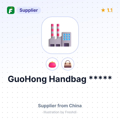 GuoHong Handbag ***** – summary card, no photo uploaded yet