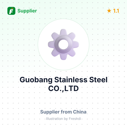 Guobang Stainless Steel CO.,LTD – summary card, no photo uploaded yet