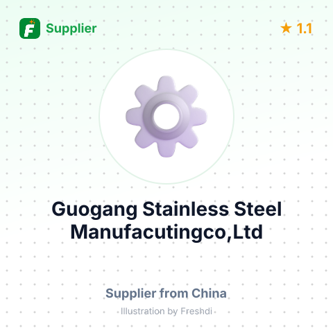 Guogang Stainless Steel Manufacutingco,Ltd – summary card, no photo uploaded yet