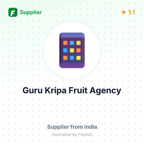Guru Kripa Fruit Agency  – summary card, no photo uploaded yet