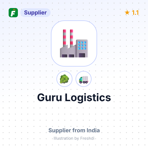 Guru Logistics – summary card, no photo uploaded yet
