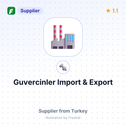 Guvercinler Import & Export – summary card, no photo uploaded yet
