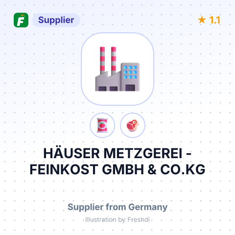 HÄUSER METZGEREI - FEINKOST GMBH & CO.KG – summary card, no photo uploaded yet