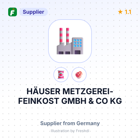 HÄUSER METZGEREI-FEINKOST GMBH & CO KG – summary card, no photo uploaded yet
