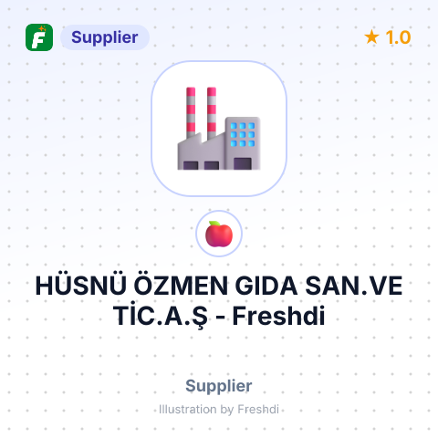 HÜSNÜ ÖZMEN GIDA SAN.VE TİC.A.Ş – summary card, no photo uploaded yet