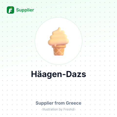 Häagen-Dazs – summary card, no photo uploaded yet