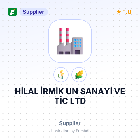 HİLAL İRMİK UN SANAYİ VE TİC LTD – summary card, no photo uploaded yet