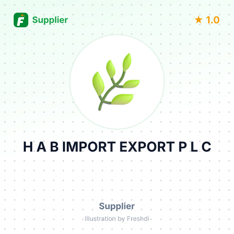H A B IMPORT EXPORT P L C – summary card, no photo uploaded yet