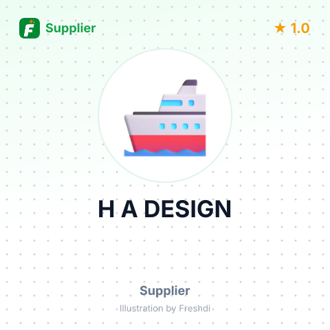 H A DESIGN – summary card, no photo uploaded yet