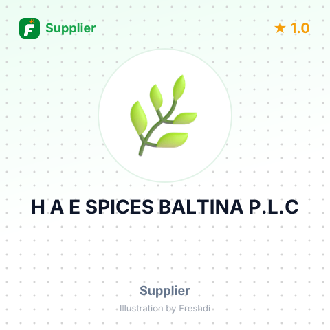 H A E SPICES BALTINA P.L.C – summary card, no photo uploaded yet