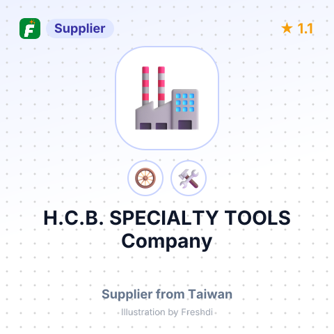 H.C.B. SPECIALTY TOOLS Company – summary card, no photo uploaded yet