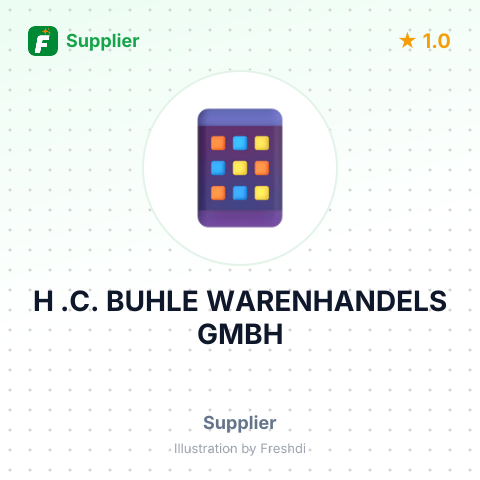 H .C. BUHLE WARENHANDELS GMBH – summary card, no photo uploaded yet