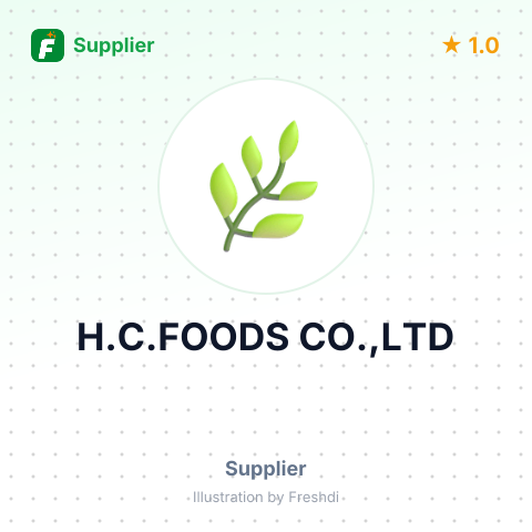 H.C.FOODS CO.,LTD – summary card, no photo uploaded yet