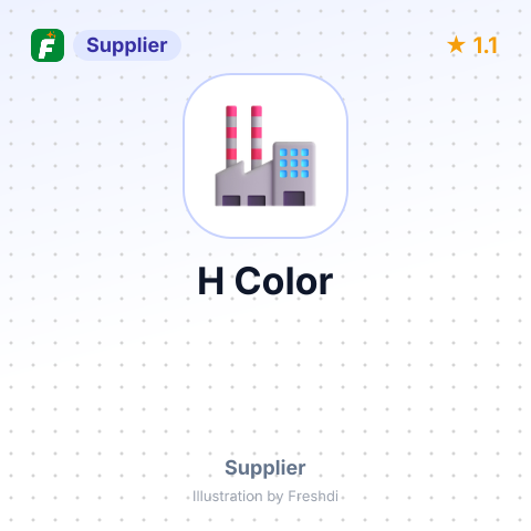 H Color – summary card, no photo uploaded yet